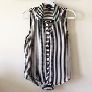 Tank Top Button Down // Size Small